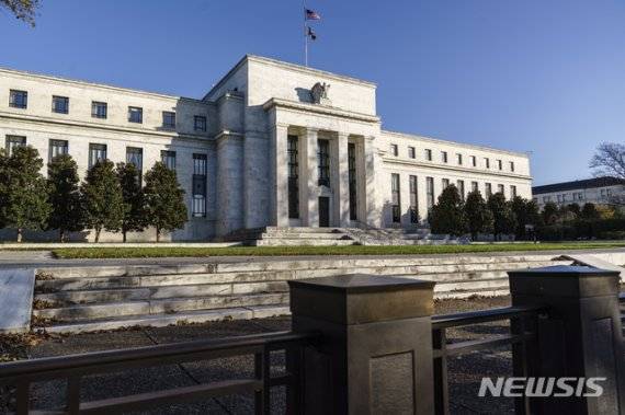 지난해 11월16일 미 워싱턴의 연방준비제도이사회 건물 모습. /사진=뉴시스
