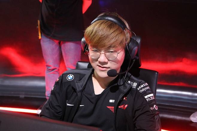 사진=T1 원거리 딜러 '테디' 박진성