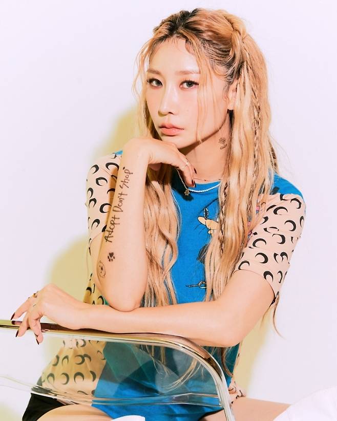 Group brown eyed girls (hereinafter referred to as B-Girl) JeA released a picture with a unique Aura.In the photo released on the official SNS channel of the 28th, JeA overwhelmed the gaze with upgraded sophistication and intense eyes.In addition, JeA, which reversed the atmosphere with a funky image, completely digested the braided hairstyle with a bifurcation.This pictorial, which was conducted under the same name as JeAs Solo album Newself released in 2019, attracts more attention by JeA actively participating from planning stage to styling.JeA said, I wanted to include another hidden image of myself that I had not shown before.Meanwhile, JeA, who is raising three dogs, has also re-entered the mind with a lettering Tattoo called Adopt, Dont Shop (Lets adopt instead of buying) in this picture.I feel a lot and feel comfort while staying with my companion animal, he said. I have a lot of friends waiting for adoption. I also tried lettering Tattoo because I wanted to convey my mind to adopt it rather than buy it.I felt like I was making a commitment again, so it was meaningful.I want to show you that I am going to take a new step forward in the future, he said. I want to share the things I get in the process steadily and small.JeA, who has powerful vocal skills, has been active through many singles and OSTs, starting with his first solo album Just JeA in 2013.In addition, he has been walking solidly as an artist by conveying a subjective and strong message through Newself and Greedy.