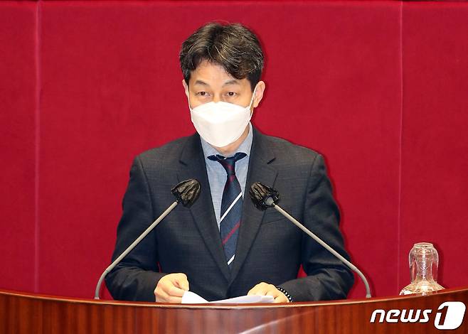 윤건영 더불어민주당 의원. © News1 박세연 기자