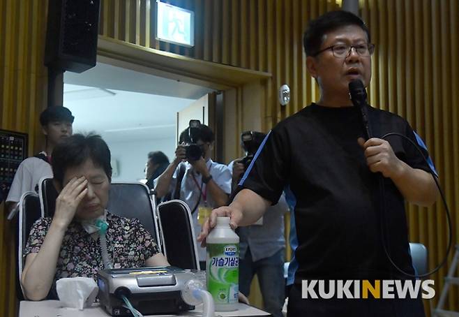 ▲지난 2019년 2019 가습기살균제참사 진상규명 청문회가 열렸다. 박태현 기자