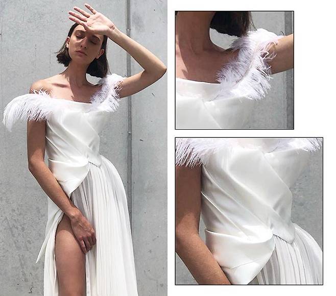 아론 리빈 화이트 2020 F/W 컬렉션/사진=아론 리빈(Aalon Livne)