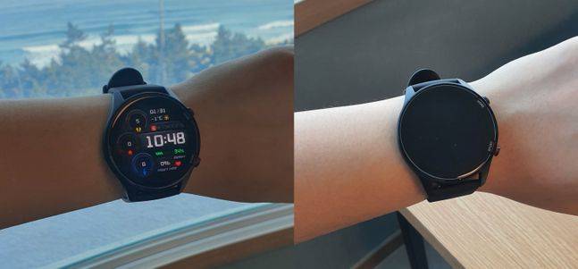 샤오미 스마트워치 ‘미워치’.ⓒ데일리안 김은경 기자