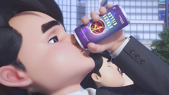 애니메이션 '스트레스 제로' 스틸컷. 트리플픽쳐스 제공