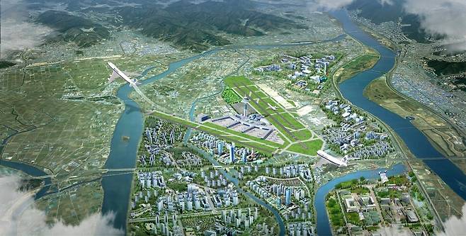 2016년 파리공항공단의 입지 평가에 따라 영남권 신공항으로 결정된 김해신공항은 2020년 국무총리실 검증위의 결정에 따라 사실상 사업이 중단됐다. 국토교통부 제공