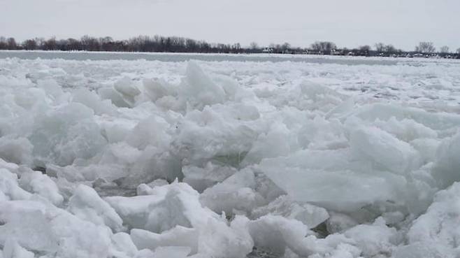얼어붙은 오대호