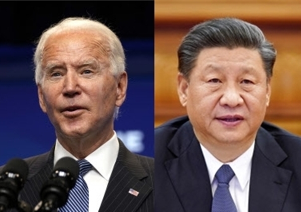 조 바이든 미국 대통령 vs 시진핑 중국 국가주석  - 연합뉴스