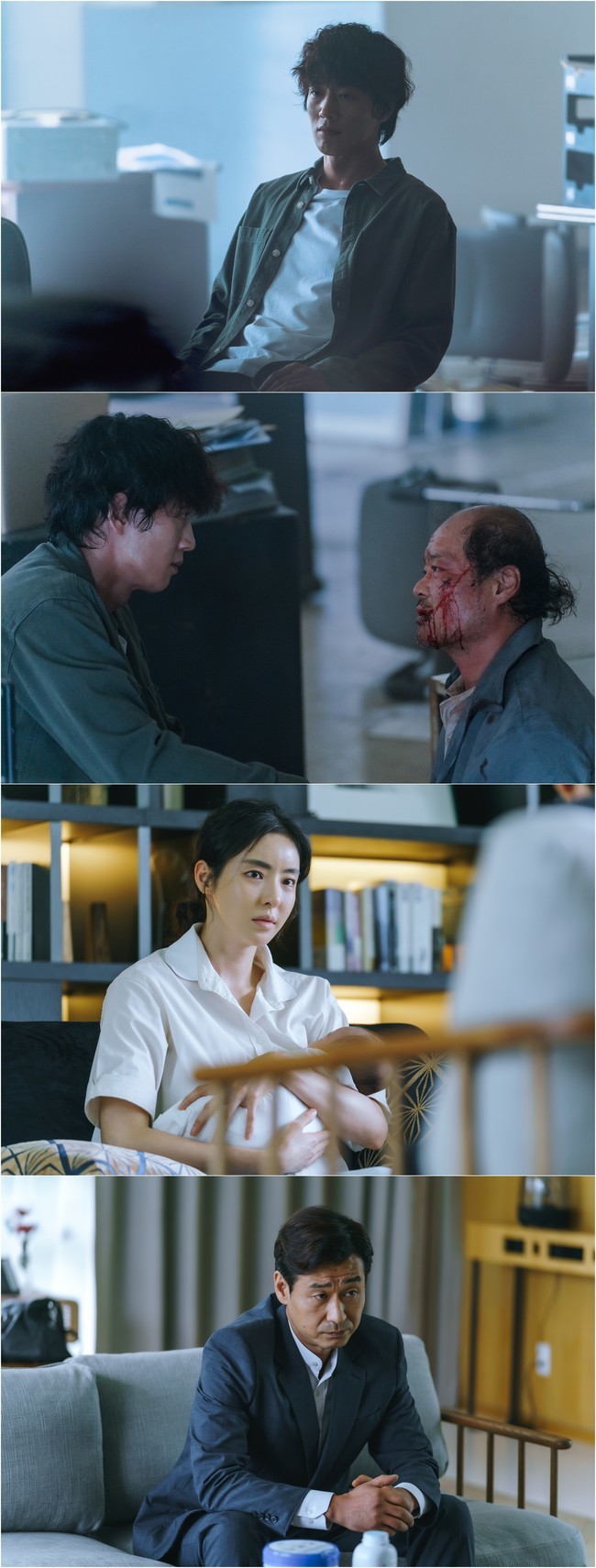 Kim Rae-won launches a counterattack of angerTVNs monthly drama Luka: The Biggining (playplayed by Chun Sung-il/directed by Kim Hong-sun) captured the dark charisma of G.O (Kim Rae-won), who lost Cloud (Lee Da-hee) on March 1.G.Os bloody eyes, which press Choi Jin-hwan (Kim Sang-ho), add tension.Clouds unusual atmosphere facing George (Park Hyeok-kwon) raises questions about their fate.G.O. and Cloud, who became saviors to each other, had babies and developed dreams of ordinary life, but the happiest moment came to a crisis.Cloud and the baby were kidnapped by Ison (Kim Sung-oh), and his dream was shattered. G.O, who had a lonely struggle alone, now has to fight the fate of his family again.His loss and anger, which was difficult to guess, predicted a further storm.G.O., who started counterattacking the boiling anger, is told of his bloody anger in the public photos. G.Os face is cool looking at Choi Jin-hwan, who is covered in blood.Choi Jin-hwan was shocked by the betrayal of Cloud as a spy for Georgie.G.O can find a way to save Cloud through Choi Jin-hwan, and Choi Jin-hwan is curious about what choice to make.Cloud was also spotted facing Georgie: HumanTechs L.U.C.A.Georgie, who has been working on the (Luca) project, has committed numerous evil acts, including using his power to manipulate and conceal events.The monster itself is a terrible selfishness that makes peoples misfortunes and lives funny for their ambitions. He was at odds with Hwang Jeong-ah (Jin-kyung), and he was pushed to the edge of the cliff.The encounter between George and Cloud, who is tired of repeated crises, itself heightens the sense of crisis: Clouds eyes, as if to protect the baby, are full of vigilance.Clouds face is hardened by Georges words, heralding an extraordinary change.George, who had been struggling to catch G.O, is focused on what the real purpose of kidnapping Cloud and the baby will be, and how the fate of G.O and Cloud, which were swept by the division of Human Tech, will flow.In the ninth episode, G.O.s gruesome counterattack against the great evils to protect the family unfolds: Humantech Billons notice the presence of a baby with G.O.s genes and reach out to greed.Georgie, Ryu Jung-kwon (guided), and Hwang Jung-ah as well as the newly appeared chief Chung (Jung Eun-chae) are expected to be imprisoned for G.O regardless of means and methods.