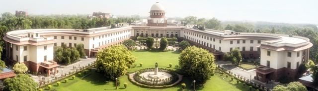 인도 수도 뉴델리에 위치한 인도 대법원 전경. 인도 대법원 홈페이지 캡처