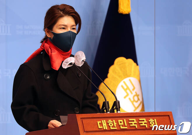 김예령 국민의힘 대변인. 2020.12.24/뉴스1 © News1 박세연 기자