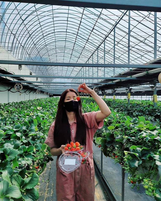 Actor Lee Si-young has reported on the latest.On the 5th, Lee Si-young posted his Strawberry-shaped emoticon and several photos through his Instagram.In the public photos, Lee Si-young, who is experiencing Strawberry picking at Strawberry Farm, was included.In particular, Lee Si-young is attracting attention because he is showing off his beauty in Strawberry field.Meanwhile, Actor Lee Si-young married Cho Seung-hyun, a restaurant businessman in 2017, and has a son.