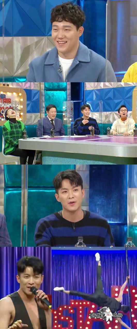 Radio Star Taejoo Na enters Hollywood and Confessions reversal past that matches Hujackmans breath.The MBC entertainment program Radio Star, which will be broadcast on the 10th, will feature the entertainment athletic village with four players Kim Dong-hyun, Mo Tae-Bum, Lee Hyung-taek and Yoon Seok-min, who are becoming entertainers in sports.Mo Tae-Bum tells the story from the episode of active duty to the anecdote that felt betrayed after transformation which is entertainment.First, I recall the sick game I experienced because of the Gangneung Ovals suit skin suit, so-called cheeky.Mo Tae-Bum tells about the story of a sudden change of costume, saying, The tight costume is so breathtakingly pressurized.Mo Tae-Bum is still curious about what the story is about when he tells me that he was still in a dizzying memory and said, I almost missed the long house.Mo Tae-Bum is the first man to win a 500m gold medal in the history of the Korean Gangneung Oval at the 2010 Vancouver Olympics.He is still close to the Vancouver Olympic gold medal motive Gangneung Oval Lee Sang-hwa and figure skating Kim Yuna, who have enthusiastically attracted the whole nation. He will unveil the drama and drama characteristics of Lee Sang-hwa and Kim Yuna, the ice-skating actress, and will take his attention.Mo Tae-Bum is said to have surprised everyone by revealing his anti-war hobby after he tipped off that there is a heart signal sanctuary in the Taeungneung Village.His reversal hobby, which called Kim Gus hot reaction, raises questions about what it will be.Taejoo Na, a trot Taekwon man who is a special MC, says, I have to wear span pants to raise my confidence.Then, Taejoo Na will confess that he had a dizzying experience because of his pants at the first event stage after Mr. Trot, raising his curiosity.In addition, Taejoo Na surprises everyone by revealing the reversal past that debuted in Hollywood before participating in Mr. Trot.Taejoo Na, who has been working with Hujackman, who played as a Wolverine in the movie X-Men series, is said to be proud to say that Hujackman was a recommended Roundhouse kick Wolverine.Radio Star, where Taejoo Na is a special MC, will be broadcast at 10:20 pm on the 10th.MBC offer