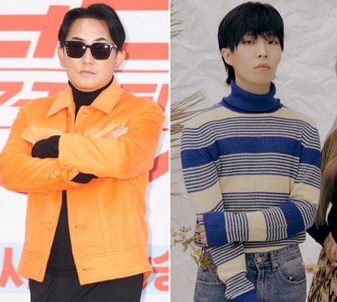 가수 이승철(왼쪽)과 이찬혁. 사진=Mnet, YG엔터테인먼트 제공.