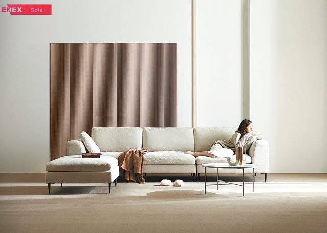 ES 블랑 커버링 패브릭소파.