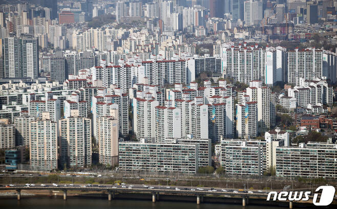 서울 아파트 모습. 2021.4.7/뉴스1 © News1 오대일 기자