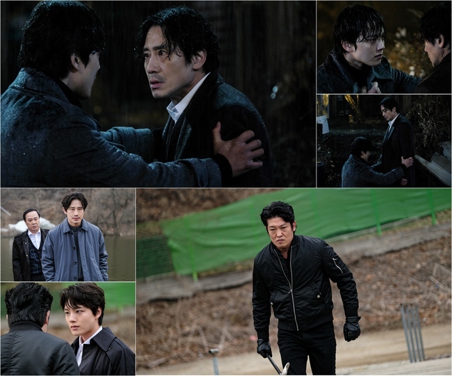 Shin Ha-kyun, Yeo Jin-goo enter Confidential Assignment of LastJTBCs Golden Monster (played by Kim Soo-jin/directed by Shim Na-yeon) released the precarious eye-contact of Move-sik (Shin Ha-kyun) and One (Yeo Jin-goo) who faced the terrible truth on April 8.Questions amplified by the choice of two men who are discovering the plans of Han Ki-hwan (Choi Jin-ho) and Yichang photos (Heo Sung-tae) and setting a day to end repeated tragedies.In the last broadcast, Move and One One brought up Monsters terrible reality.We tracked the secret tangent scene of Han Ki-hwan and Yichang photos, and One One faced a shocking truth through a pre-installed wiretap.Han Ki-hwan, who bought a suicide teacher at Gangjin High School Muk (Lee Kyu-hoe), and Jung Chul-moon (Jung Kyu-soo), who noticed it, is the next target.Also, the fact that Jinbum, who killed Lee Yu-yeon (Moon Joo-yeon) 21 years ago by car, was his father Han Ki-hwan angered One week.His runaway, surrounded by confusion, sadness and betrayal, brought the sense of crisis to a peak.In the meantime, in the open photo, One One goes to Move with a feeling of uncontrollable Feeling.One week, who has visited the Move ceremony as promised, kneels in front of him and cries out in a desperate way.Move-style looking at One of the collapsed ones is also a complex face as if it were confused.The dangerous eye contact of the two men facing the terrible truth adds to the curiosity with a breathtaking tension.Move and One, which have to endure the unbelievable reality again, can we catch Monster after finishing all the tragedies?The bloody move by Yichang photos was also captured.Han Ki-hwan had planned to deal with Jung Chul-moon, who had CCTV on the day of Gangjin High School death through Yichang photos.To prevent this, Move-style, One-week moves.Move-style, which blocks Yichang photos heading to Jung Chul-moon, and one week, which warns something quietly, the intense eyes of the two partners make the lasts Confidential Assignment look hot.