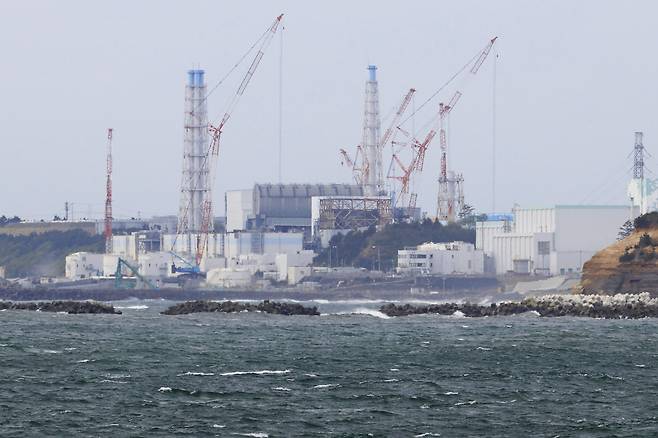 후쿠시마 원전의 모습. [AP]