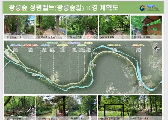 광릉숲길 10경. 국립수목원