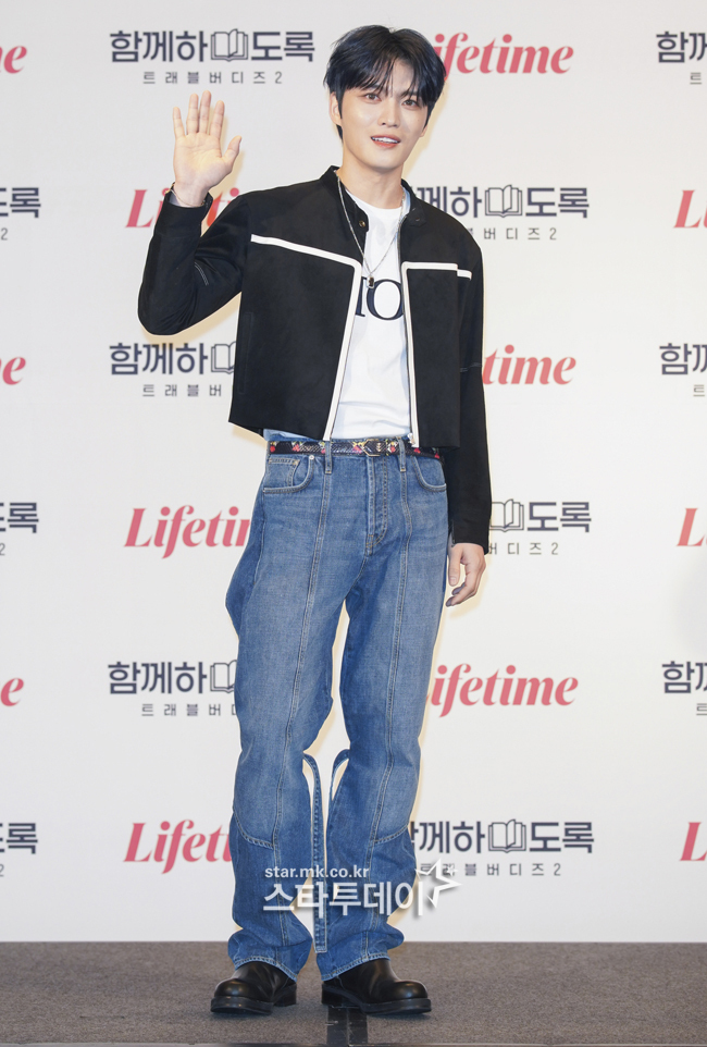 The Online production presentation of Lifetime original entertainment Travel Buddies 2: Be Together was held on the afternoon of the 29th.The production presentation was attended by the cast members Jaejoong and MC Gong Seo-young.The event was held online under the influence of Corona 19.