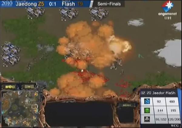 접전, 사진=OGN 영상 캡처