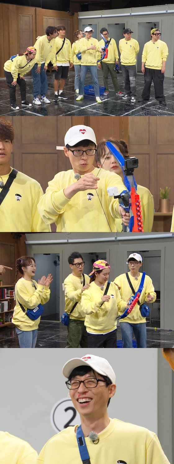 SBS Running Man Yoo Jae-Suks new pack mode is born.Among the various Characters of Yoo Jae-Suk such as Game Game, Jurs Willis, and Yuims Bond, the Character of mischievous Character is emerging recently.Yoo Jae-Suks playful Character is gaining popularity every time, as the video of Yoo Jae-Suks most exciting playful Yoo Jae-Suks steamy laugh collection on SBSs official YouTube channel has more than one million views, as well as Yoo Jae-Suks video, which is Running Man to make fun of Lee Kwang-soo, is up to six.On the 16th broadcast, Yoo Jae-Suks end-of-the-box king, which added to the instinct of Yumes Bond, will be released from the mission to knock down the bottle with a toy arrow.In a recent recording, Yoo Jae-Suk expressed strong confidence in shooting toy arrows as the official Running Man, Yuims Bond, who hit the target with one water gun.The first Top Model, however, was a mockery of the members, but Yoo Jae-Suk said that the stupid Tension exploded and became an outlaw of the Running Man.When the members are greedy to the end without letting go of the arrow even when they are not in their order, the members laugh because they have both hands, saying, It is a joke again and again, and Why is the Tension so good today?As a result of the ongoing Top Model, Yoo Jae-Suk is also interested in whether he can demonstrate his skills properly.Yoo Jae-Suks meeting of Yumes Bond mode and playful Characters will be unveiled at Running Man, which airs today (16th) at 5 p.m.