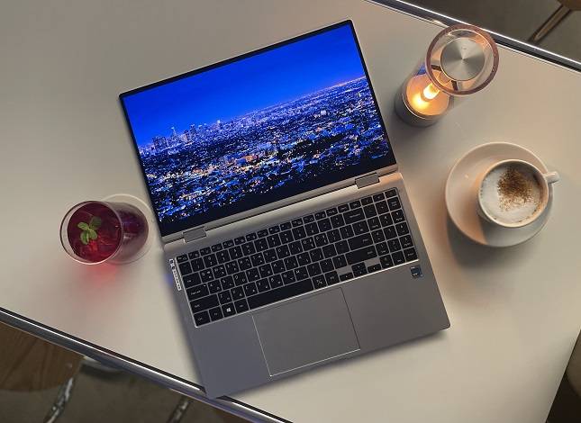 갤럭시북 프로 360. /사진=백유진 기자 byj@