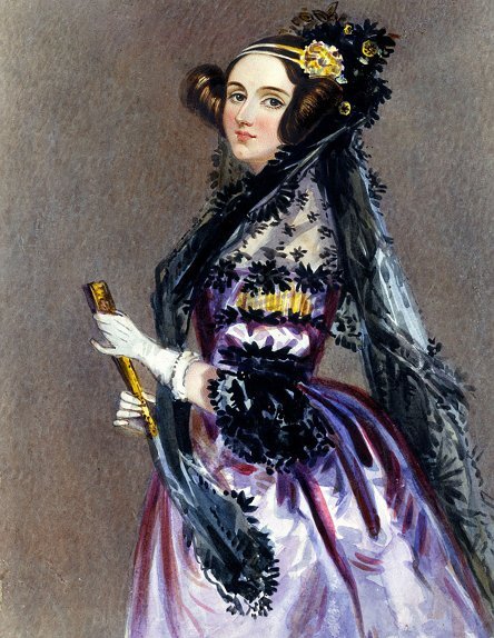 출처: 러브레이스 백작부인(Augusta Ada King, Countess of Lovelace, 1815년~1852년) 시인 바이런의 딸. 세계 최초의 프로그래머로 알려져 있다.