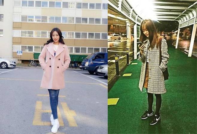 출처: 허영지 인스타그램 (좌) / 백진희 인스타그램 (우)