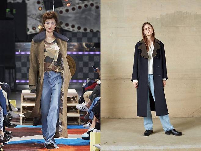 출처: 럭키슈에뜨 16FW (좌) / 렉토 16FW (우)