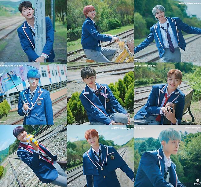 The group Ghost Nine (GHOST9) makes a comeback to the different visual.Ghost Nine (Hwang Dong-joon, Son Joon-hyung, Li Xin, Choi Jun-sung, Lee Kang-sung, Prince, Lee Woo-jin, Lee Tae-seung, Lee Jin-Woo) released the individual and group concept photo of the fourth Mini album NOW: When We Are in Love (now: What a Love) through the official SNS at 0:00 on the 21st.First, the members of the individual cut show off their charm with different poses on the railway where the spring energy is felt.Son Jun-hyung, who has a pure expression, Lee Kang-sung, who is smiling brightly on a bicycle, Li Xin, who showed a free appearance with a wind, Lee Woo-jin, who showed an umbrella and a mysterious aura, and Lee Jin-Woo,Then, Ghost Nine completely digested the concept of refreshment with the appearance of Lee Tae-sung, who has a clear expression, Choi Jun-sung, who emits Boymi with a soap bubble toy, Prince, who draws attention with a figure like a hero, and Hwang Dong-joon, who completed a scene of CF with a perfect side line.In the group cut, Ghost Nine in uniform gave fans a smile by conveying youthful and cheerful energy.Ghost Nine, which first unveiled the concept photo and raised expectations for the second NOW series, will show a wide range of transformations by releasing additional photos with another attraction in the future.Meanwhile, Ghost Nine will start selling its fourth mini album NOW: When we are in Love through various on-line and off-line music stores starting at 2 pm on the 21st.This album includes 144 pages of photo books, photo cards, side films, and glee comic books.Ghost Nines fourth mini album NOW: When We Are in Love will be released on June 3 at 6 pm on various sound One sites.Photo- Maru Planning