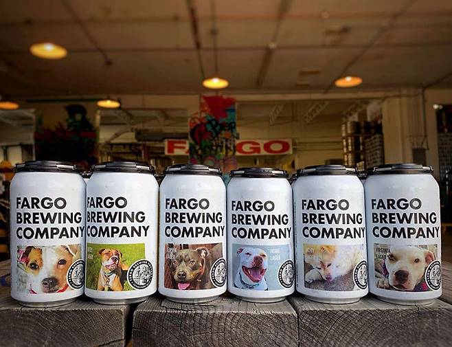 출처: CNN_A North Dakota brewery is featuring dogs up for adoption on their beer cans