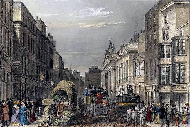출처: Leadenhall Street, London, c. 1837