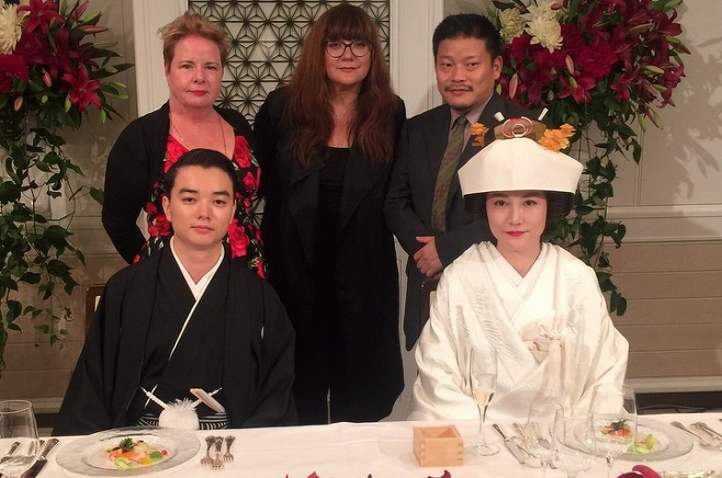 출처: 소메타니 쇼타와 키쿠치 린코의 결혼식 장면