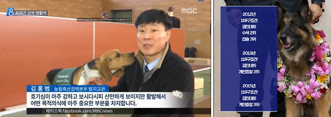 출처: 수성이 'MBC 뉴스' 캡처. 태백이 남양주소방서 페이스북 캡처.