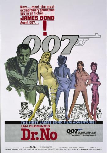 출처: 007 살인번호(1962) 포스터