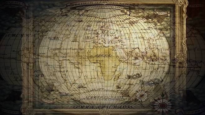 가슴을 뛰게 만드는 세계지도. 사회과부도가 필요하다!!!