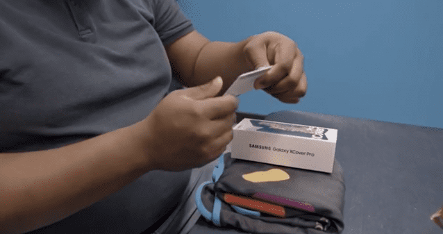 갤럭시X커버프로. (사진=월마트 영상 갈무리)