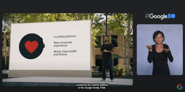 구글은 연례 개발자 행사 '구글 I/O 2021'에서 삼성전자의 타이젠OS와 자사 웨어 OS를 통합한 새로운 플랫폼을 만든다고 발표했다. (사진=구글 유튜브 갈무리)