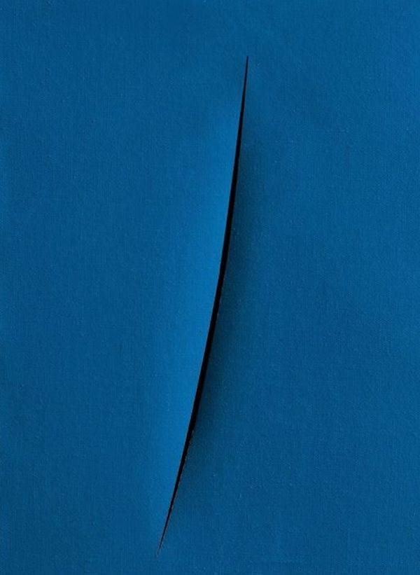 루치오 폰타나 탈리 연작 중, Lucio Fontana, Concetto spazile, AttesaⓒAlain R. Truong