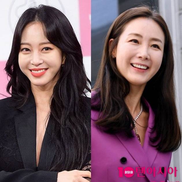 배우 한예슬(왼쪽), 최지우. /텐아시아DB