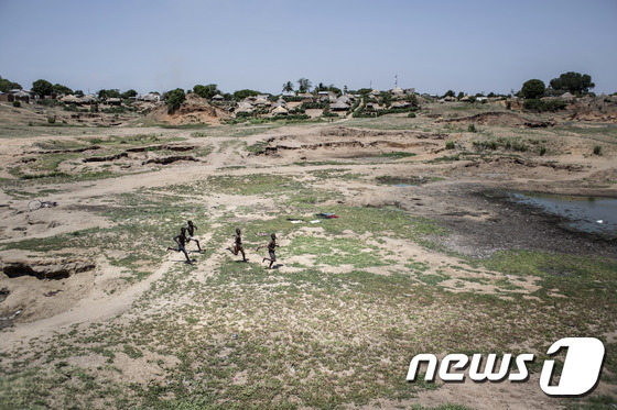 가뭄에 메마른 모잠비크 모습으로 기사 내용과는 무관함.©AFP=News1