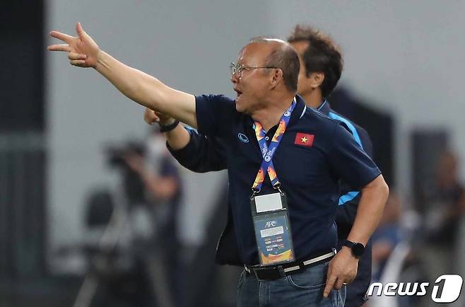 박항서 감독은 베트남을 2022 카타르 월드컵 아시아지역 최종예선으로 이끌었다. 2020.1.17/뉴스1 © News1 민경석 기자