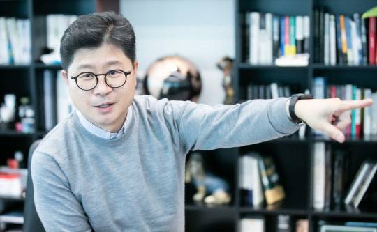 지용구 더존비즈온 대표 D파이오니어 인터뷰. 이슬기기자 9904sul@