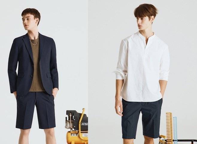 삼성물산 패션 엠비오의 올 여름 반바지 코디 제안/사진=엠비오