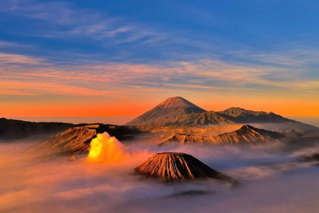 인도네시아 동부자바주의 브로모화산. 티켓닷컴 캡처