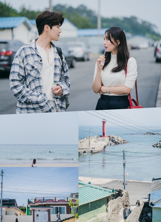 Gang Village Cha Cha Cha Cha released two shots of Shin Min-a and Kim Seon-ho.TVNs new Saturday drama, Gat Village Cha Cha Cha (directed by Yoo Jae-won, playwright Shin Ha-eun, production studio Dragon/jitist) is a drama about the tikitaka healing romance that is played in the sea village Resonance, which is full of my people, woven by realist dentist Yoon Hye-jin and all-round white-ho.SteelSeries, which shows the moment when two people are eyeing each other in an angle, is being revealed as expectations for the romantic chemistry of Shin Min-a and Kim Seon-ho, who have made their first breath through this work, are increasing day by day.The most eye-catching of all is the two shots of Shin Min-a and Kim Seon-ho, who are looking at each other while facing each other.Unlike the anticipation of the atmosphere of the throbbing heart, the dreary energy surrounding the two people somewhere raises the curiosity of what happened to them.Shin Min-a, who looks disapprovingly ridiculous, is radiating a city-wide sophistication at a glance, while Kim Seon-ho is spewing a formidable inner air that is not hit by any blow to her expression.In a tight atmosphere without concessions, intense spark sparks splash in the eyes of each other, but I am looking forward to what process the spark will turn into pink spark.The most killing point in this SteelSeries, in particular, is that the two people who are from style to top are equally holding yogurt.The gently wrapped yoghurt makes the Sight inseparable, giving it a cute charm that pierces the hurdles.In the SteelSeries, which was released together, you can see the beautiful scenery of the sea village Resonance, which is the main background of the play, at a glance.A quiet, quiet beachfront, a red lighthouse dock, and a panoramic view of a town where the omile denses are gathered.In places where the charm of resonance is felt, Shin Min-a and Kim Seon-ho catch the moment walking side by side, creating a feeling of a picture.As the distance between Shin Min-a and Kim Seon-ho in the SteelSeries is separated from each other, it is still awkward in the meantime, but it seems to be an interesting viewing point to watch how much distance will be narrowed in the future.