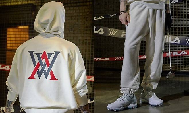 '스트리트 캐주얼'을 연상시키는 휠라골프의 디자인/사진=휠라골프