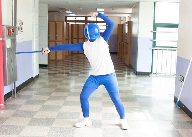 도쿄올림픽 개막식에 등장한 '픽토그램' 퍼포먼스를 패러디한 의정부고 학생/의정부고등학교 학생자치회 페이스북