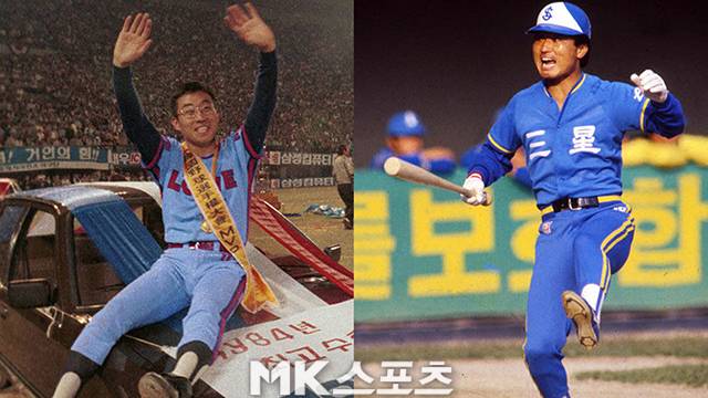 왼쪽부터 현역 시절 故 최동원·장효조. 사진=장원우 전 주간야구 사진부장 제공
