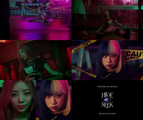 Purple Kiss (Park Ji-eun, Na Go Eun, City, Lee Re, Yuki, Chaein, Suan) is today at 0:00, and through official SNS, the title song Zombie (Zombie 2: The Dead are Among Us) for her second mini-album HIDE & SEEK (Hyde & Sik) Na Go Eun, a City Paper clip Teaser video of the film.The public footage begins with Na Go Eun and City lying down like a body under colorful lighting.Zombie 2: The Dead are Among Us, which wanders in a dreary atmosphere, and a prop containing some models of the human body, added a horror atmosphere.Na Go Euns heart starts to shine red and starts to run again, and Na Go Eun and City open their eyes in turn.With intense beats like heartbeats flowing, the two stared at the camera with a meaningful smile, stimulating curiosity about the main piece of the music video.As such, Purple Kiss first unveiled the Paper clip Teaser of the title song Zombie, which has a horrific atmosphere, and it is noteworthy what the Paper clip Teaser will show.Purple Kiss will release his second mini album HIDE & SEEK on the 8th.It is a new album that will be released in six months after its debut album INTO VIOLET (Into Violet), and all members will participate in the song work and show their musical ability that has grown further.Purple Kiss, who has been attracting 7-color charm with various concepts, is expected to transform into a theme stone through his new album HIDE & SEEK and imprint the name of Purple Kiss once again in the music industry with its unique concept.On the other hand, Purple Kiss will release his second mini album HIDE & SEEK at 6 pm on the 8th.Photo: RBW